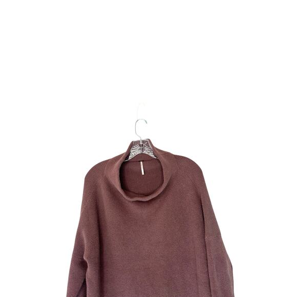 Free People Ottoman Slouchy Tunic Sweater Dress Nutmeg Soft Cozy Size XS - Picture 6 of 12
